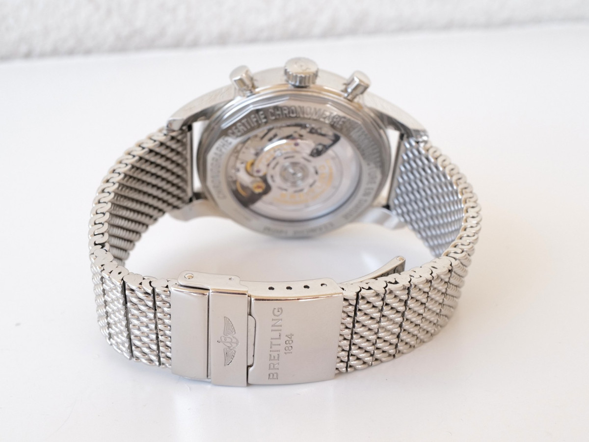 Швейцарський годинник Breitling Transocean Chronograph Panda Dial 43