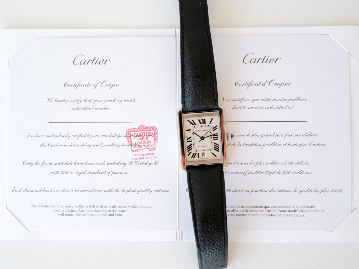 Швейцарський годинник Cartier Tank Solo XL