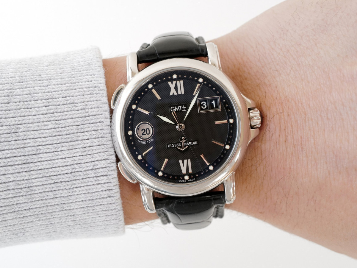 Швейцарские часы Ulysse Nardin San Marco Big Date GMT 40