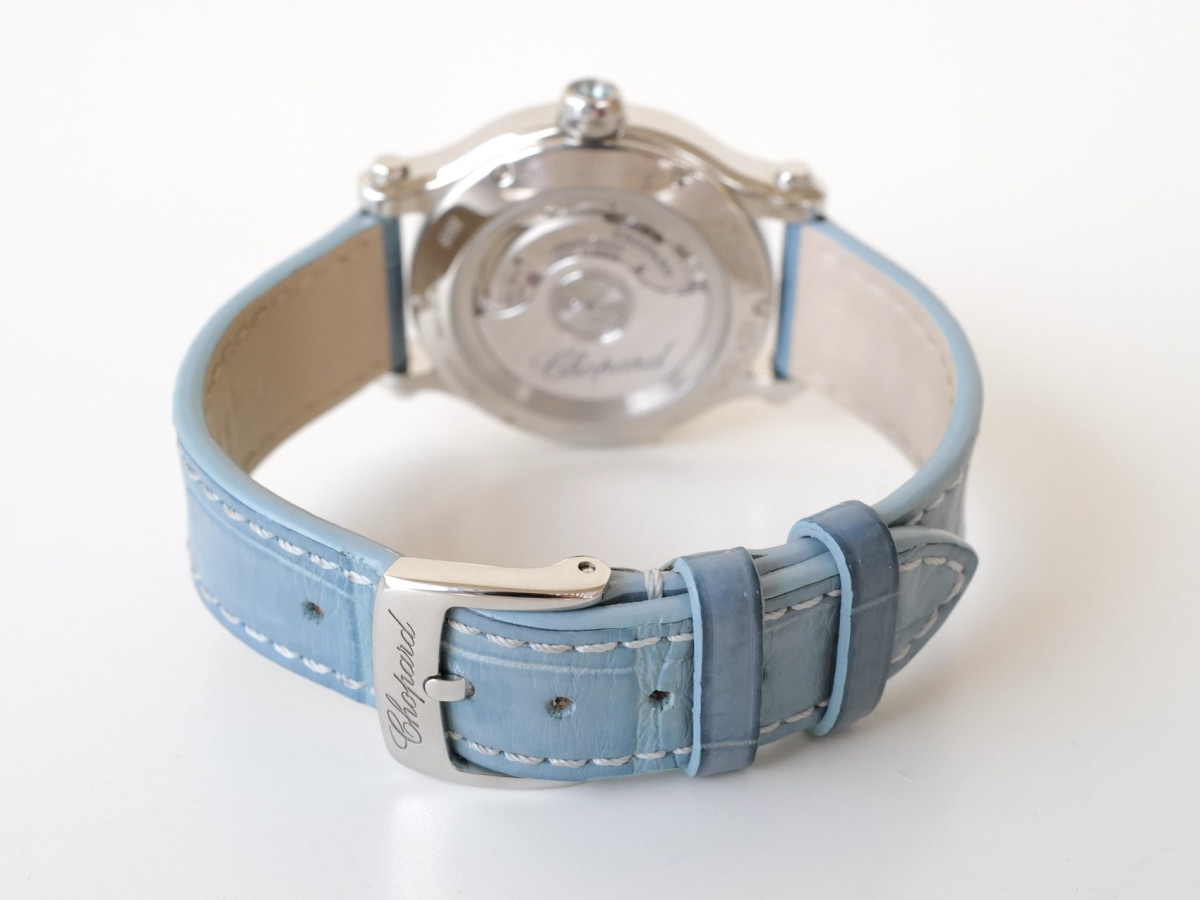 Швейцарський годинник Chopard Happy Sport Aqua Marine Limited Editon Automatic Diamonds 33
