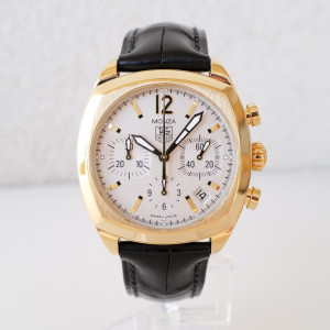 Швейцарський годинник TAG Heuer Monza Chronograph 18K Yellow Gold 39