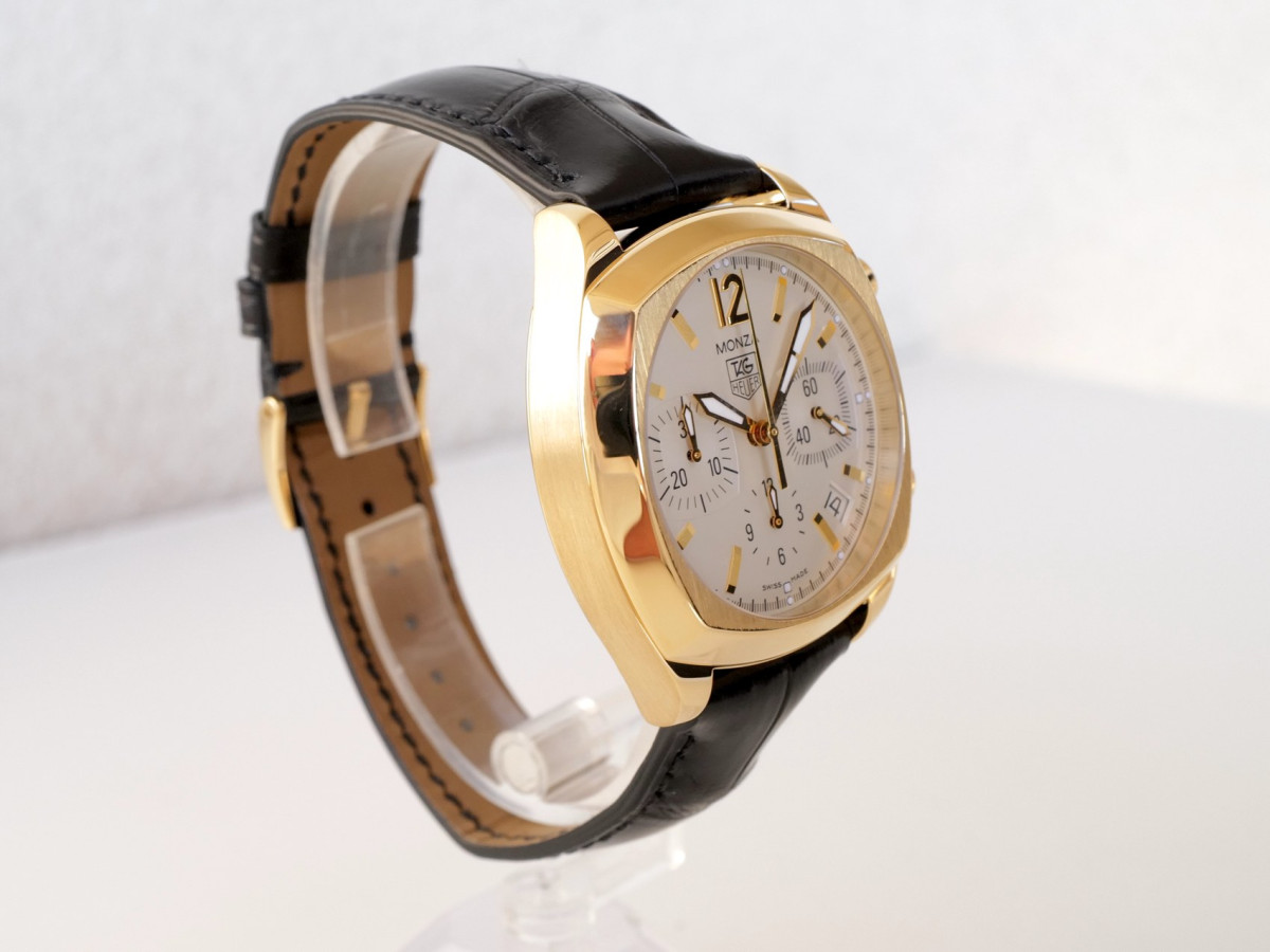 Швейцарские часы TAG Heuer Monza Chronograph 18K Yellow Gold 39