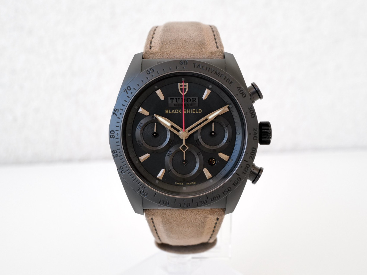 Swiss watch Tudor Fastrider Black Shield Ceramic Chronograph 42