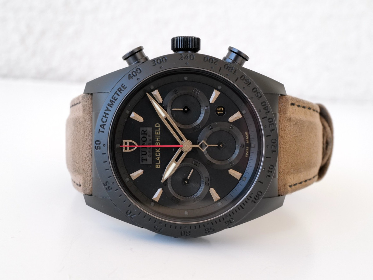 Swiss watch Tudor Fastrider Black Shield Ceramic Chronograph 42