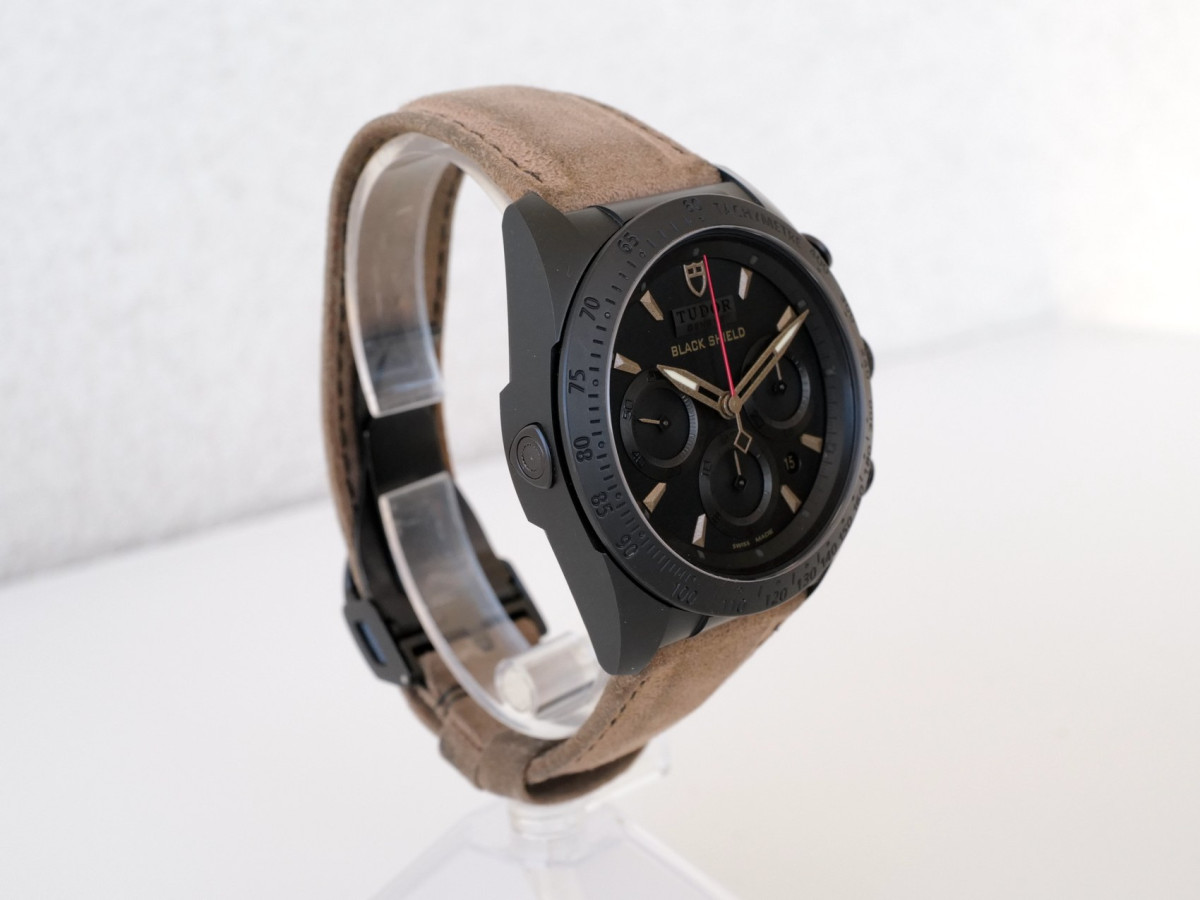 Swiss watch Tudor Fastrider Black Shield Ceramic Chronograph 42