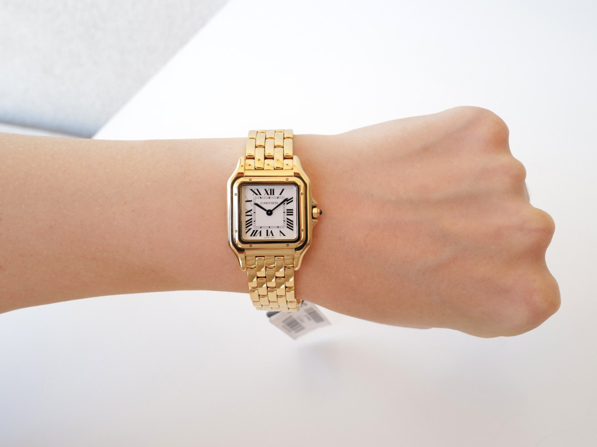 Швейцарський годинник Cartier Panthere De Cartier Medium 18K Yellow Gold Quartz