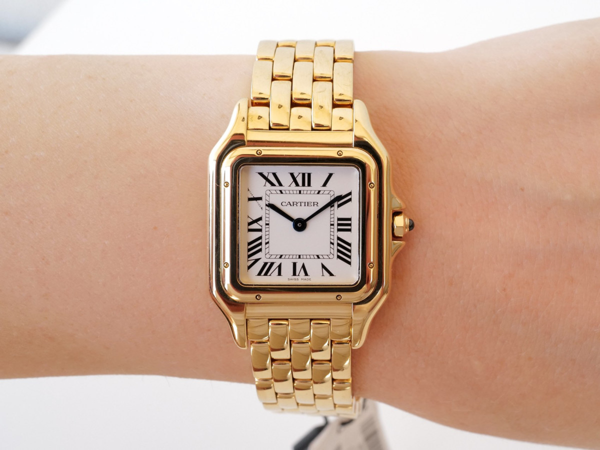 Швейцарський годинник Cartier Panthere De Cartier Medium 18K Yellow Gold Quartz