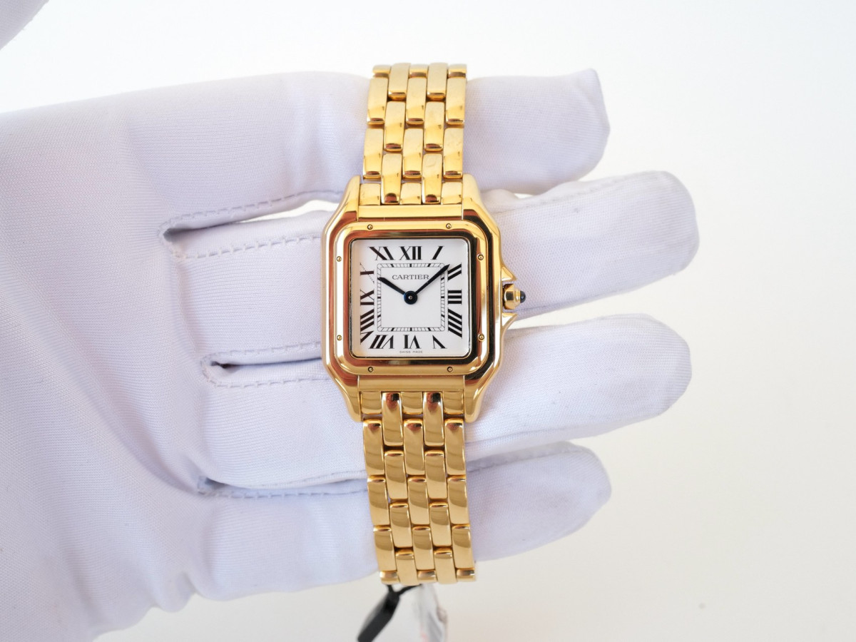 Швейцарський годинник Cartier Panthere De Cartier Medium 18K Yellow Gold Quartz