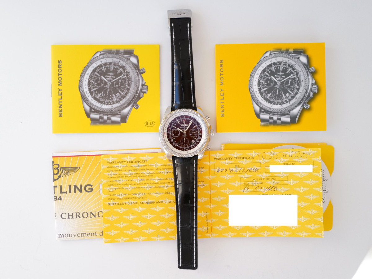 Swiss watch Breitling Bentley Motors T Chronograph 49 Bronze Brown Dial