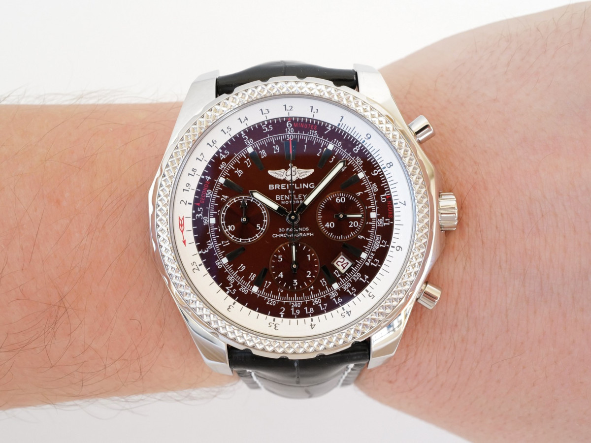 Swiss watch Breitling Bentley Motors T Chronograph 49 Bronze Brown Dial
