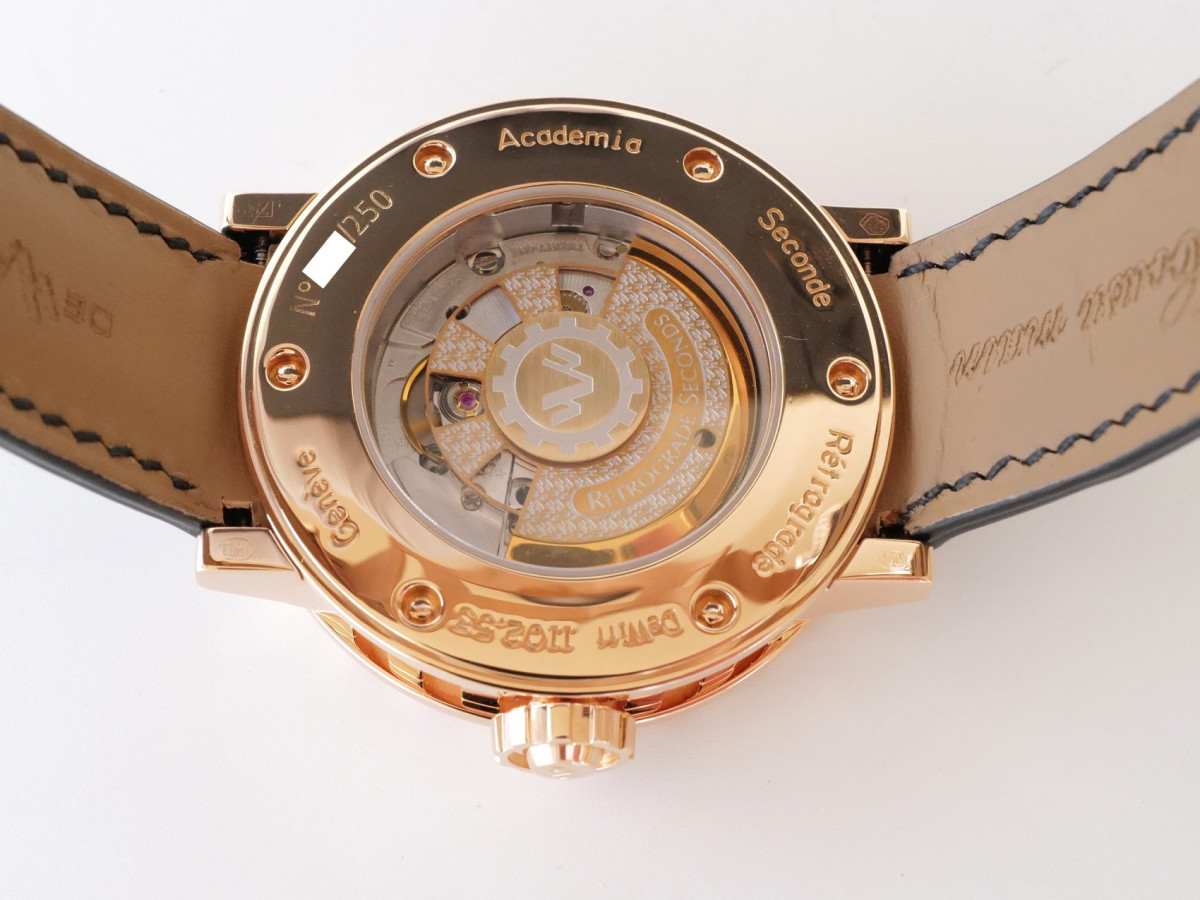 Швейцарський годинник Dewitt Academia Seconde Retrograde 250 Limited Edition 18K Rose Gold MOP Dial 43