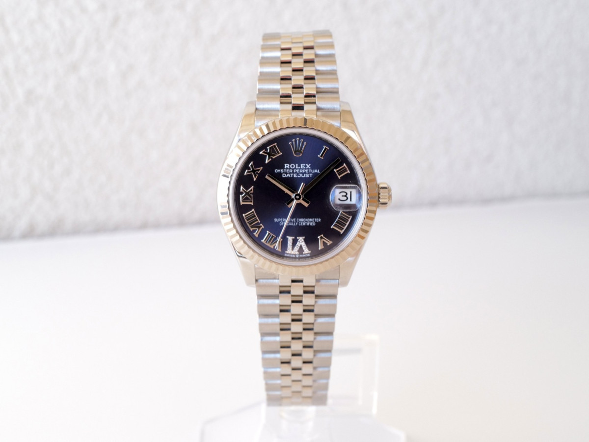 Швейцарський годинник Rolex Datejust 31 Jubilee Aubergine Purple Roman VI Diamond Dial