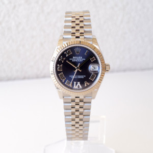 Швейцарський годинник Rolex Datejust 31 Jubilee Aubergine Purple Roman VI Diamond Dial