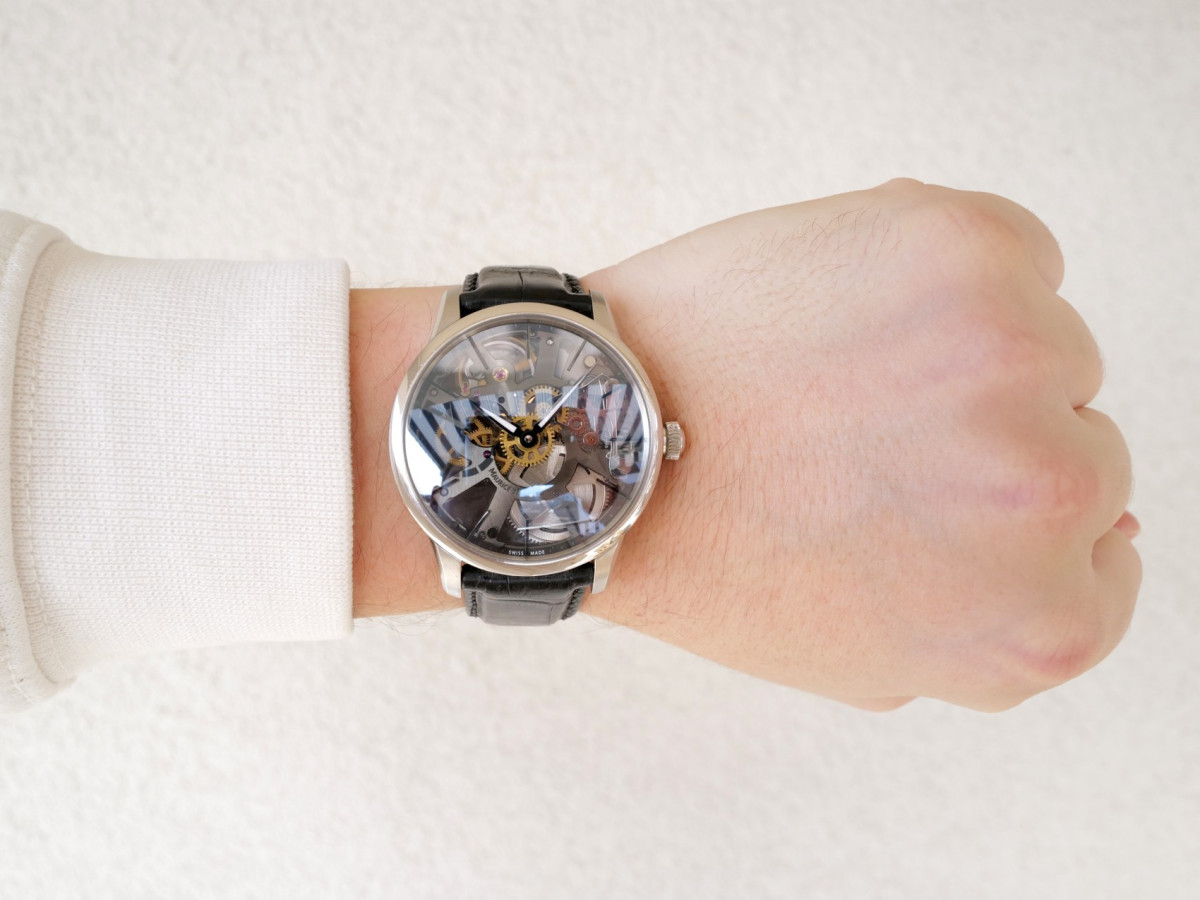 Швейцарський годинник Maurice Lacroix Masterpiece Squelette 43