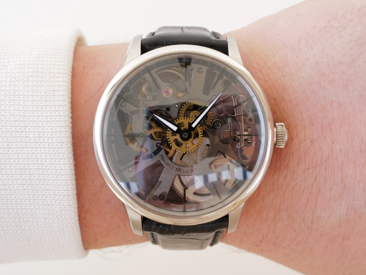 Швейцарський годинник Maurice Lacroix Masterpiece Squelette 43
