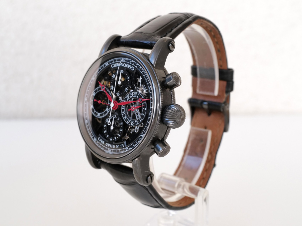 Швейцарские часы Chronoswiss Signature Grand Opus Sirius Chronograph Skeleton 42