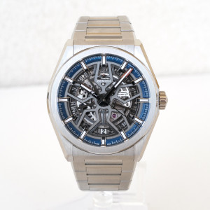 Швейцарський годинник Zenith Defy Classic Titanium Skeleton 41