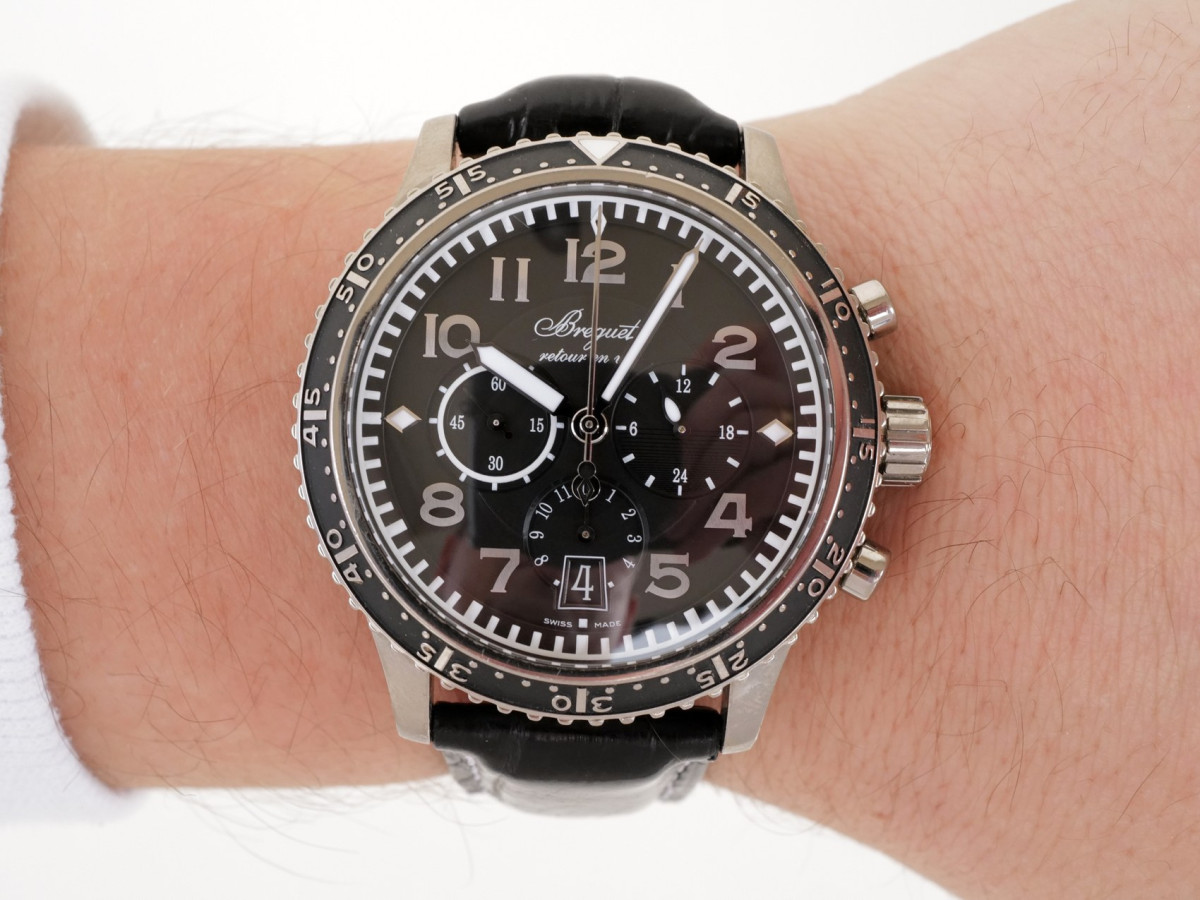 Швейцарський годинник Breguet Type XXI Flyback Titanium Chronograph 42