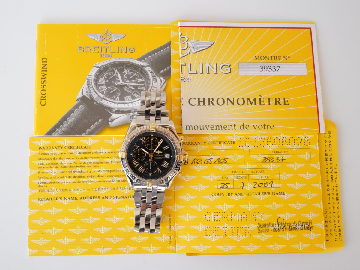 Швейцарський годинник Breitling Crosswind Chronograph 44