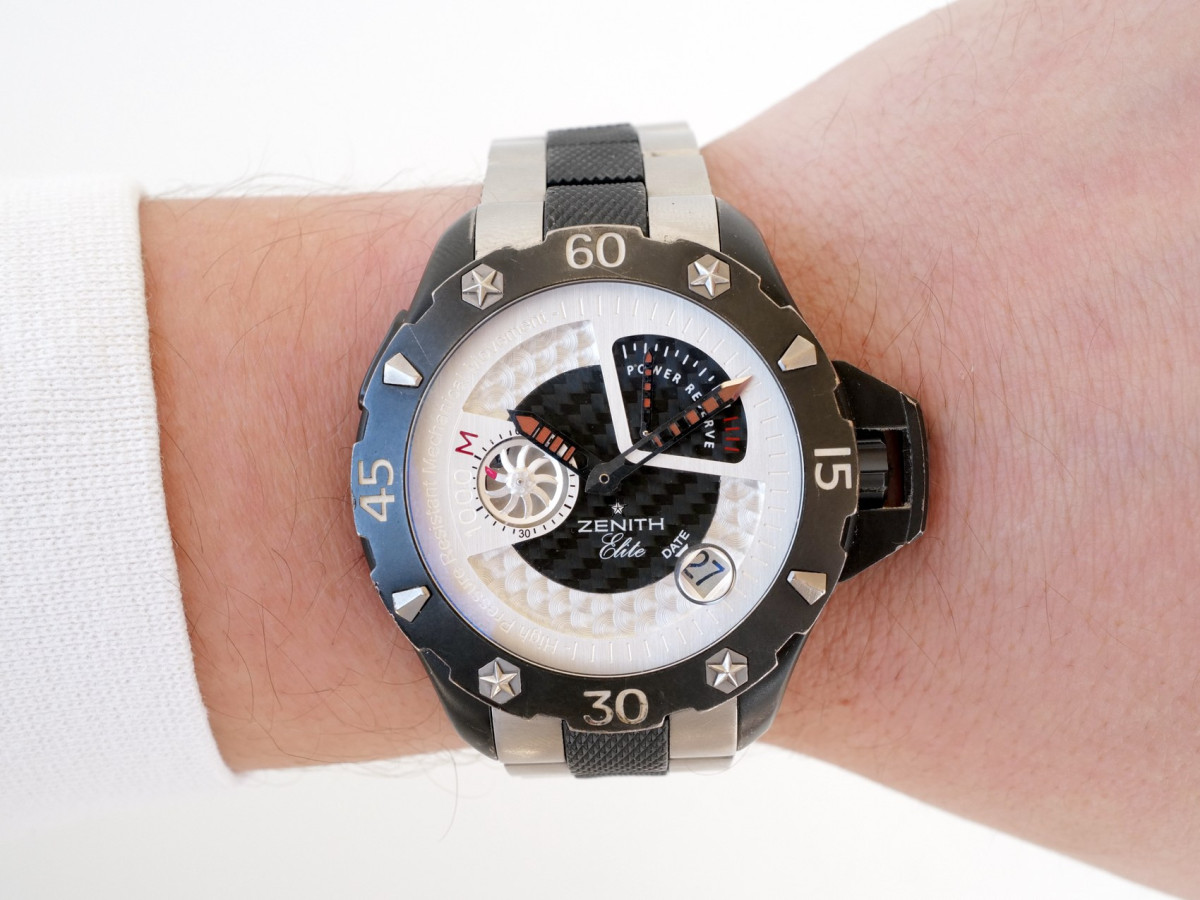 Swiss watch Zenith Defy Xtreme Elite Power Reserve 43