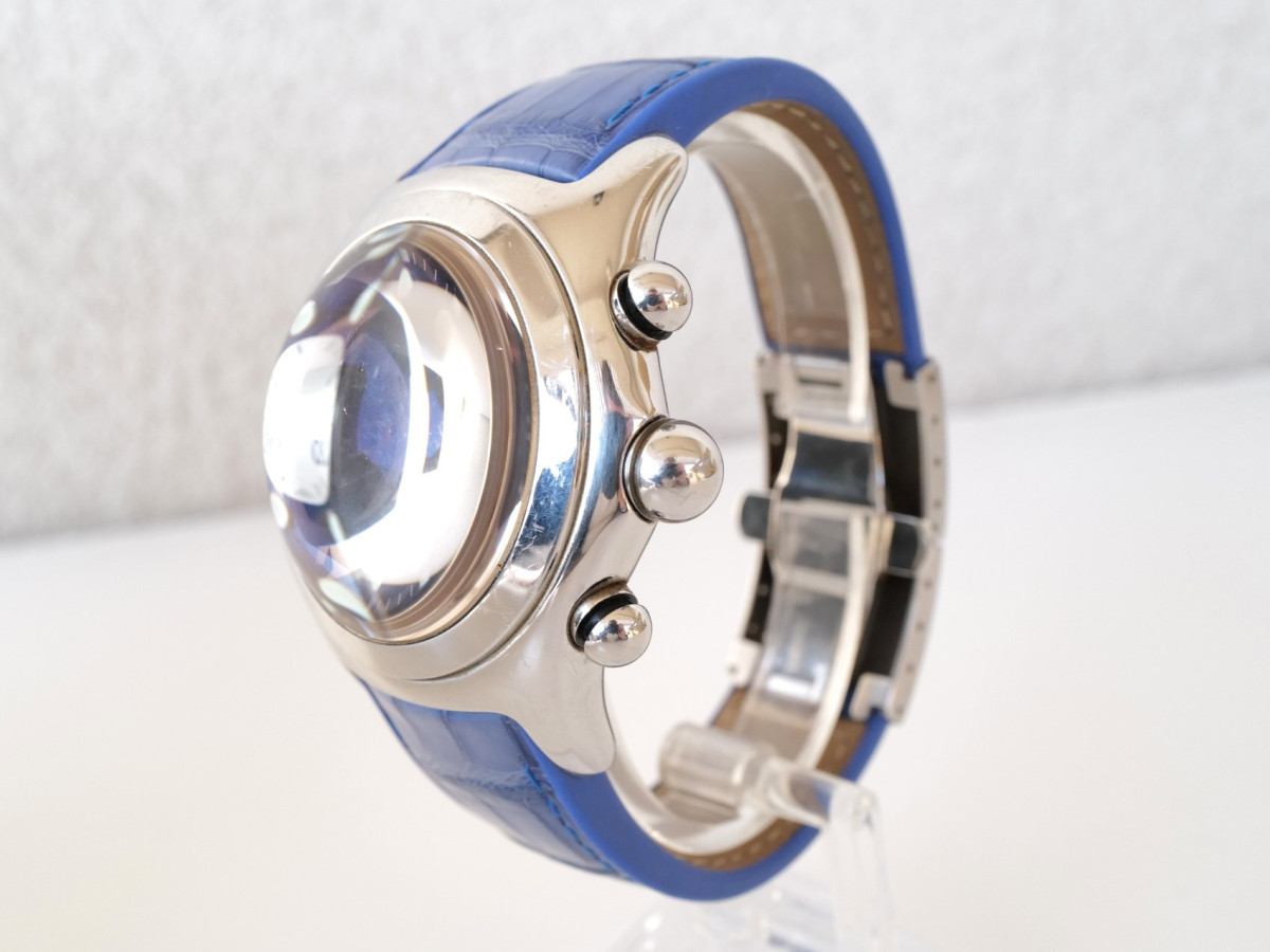 Швейцарський годинник Corum Bubble Chronograph Blue Dial 45