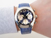 Швейцарський годинник Corum Bubble Chronograph Blue Dial 45