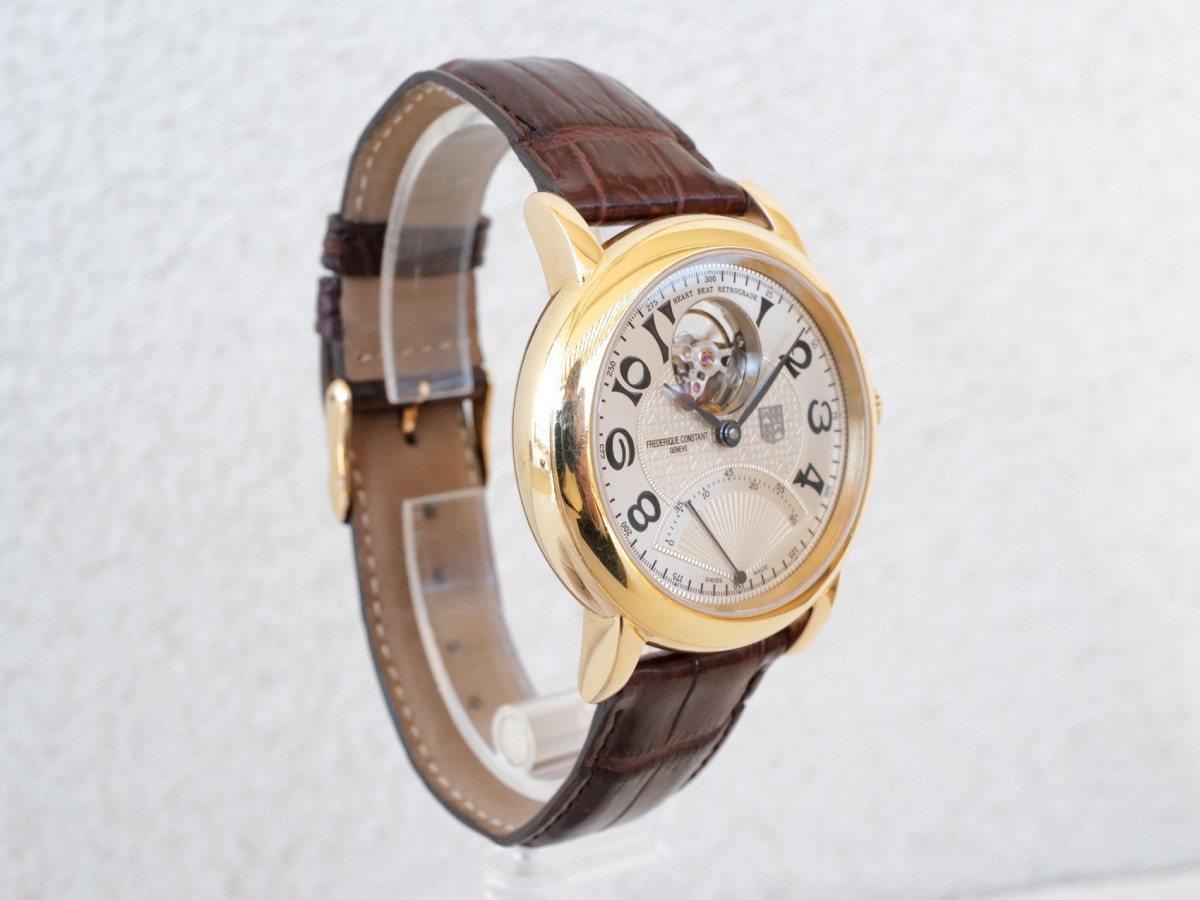 Швейцарський годинник Frederique Constant Heart Beat Retrograde Limited Edition 18K Yellow Gold 39