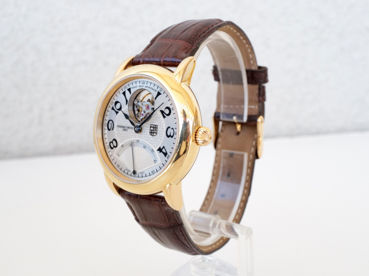 Швейцарський годинник Frederique Constant Heart Beat Retrograde Limited Edition 18K Yellow Gold 39