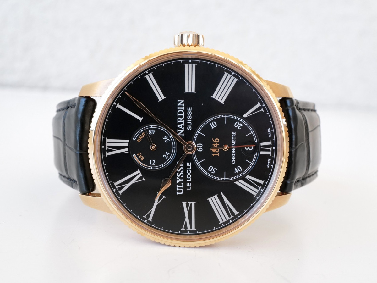 Swiss watch Ulysse Nardin Marine Torpilleur 18K Rose Gold 42