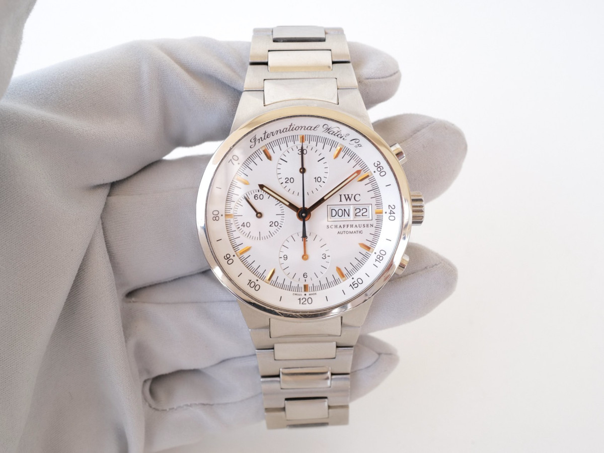 Swiss watch IWC GST Automatic Chronograph Silver Dial