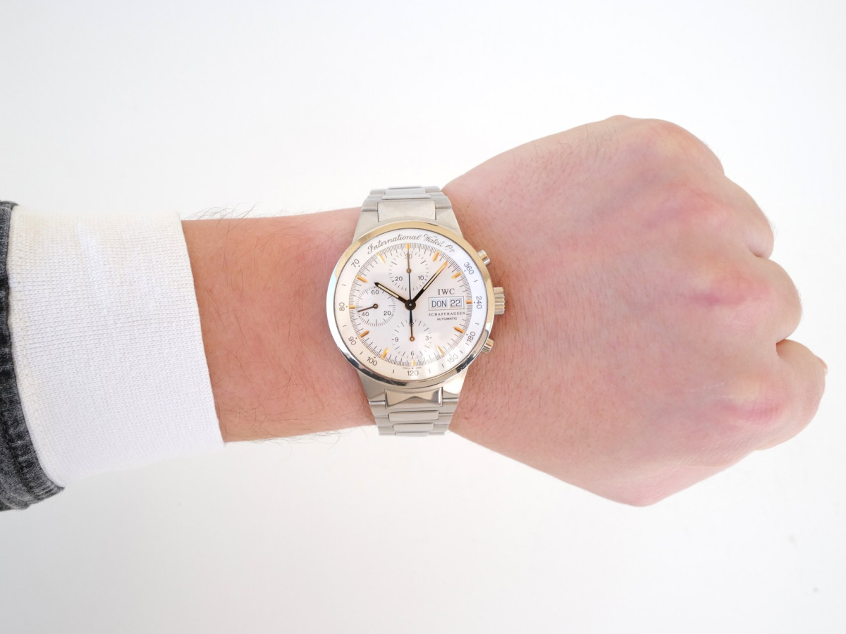 Swiss watch IWC GST Automatic Chronograph Silver Dial
