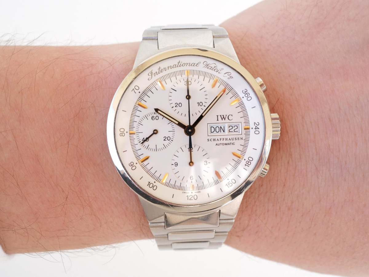 Swiss watch IWC GST Automatic Chronograph Silver Dial