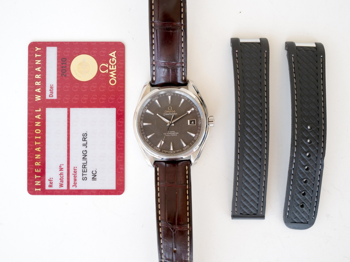 Швейцарские часы Omega Seamaster Aqua Terra Grey Dial 41