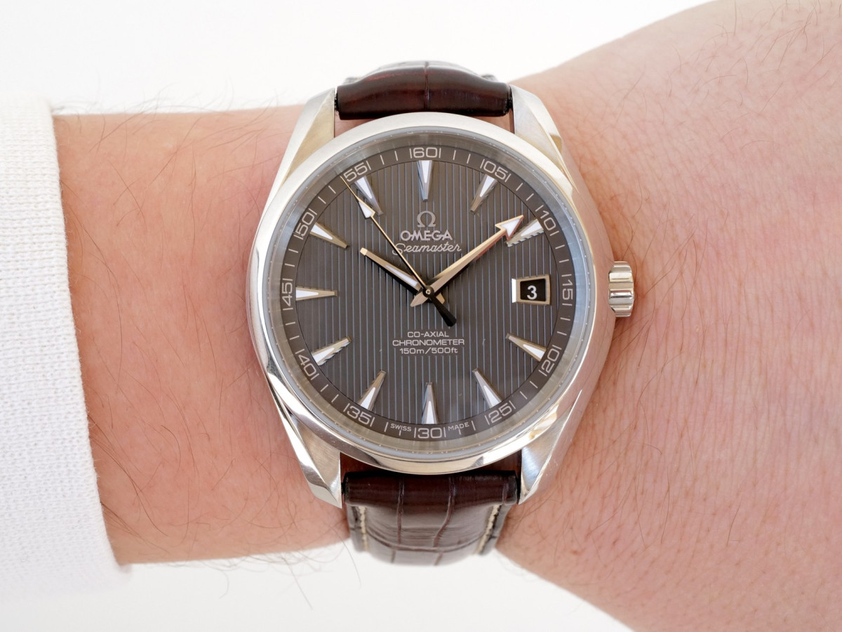 Швейцарские часы Omega Seamaster Aqua Terra Grey Dial 41