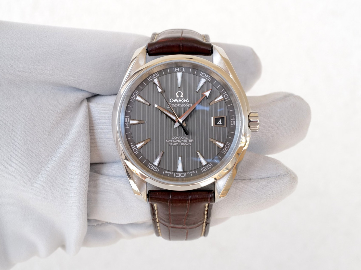 Швейцарские часы Omega Seamaster Aqua Terra Grey Dial 41
