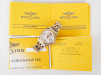 Швейцарские часы Breitling Galactic 41 Steel 18K Rose Gold White Roman Dial