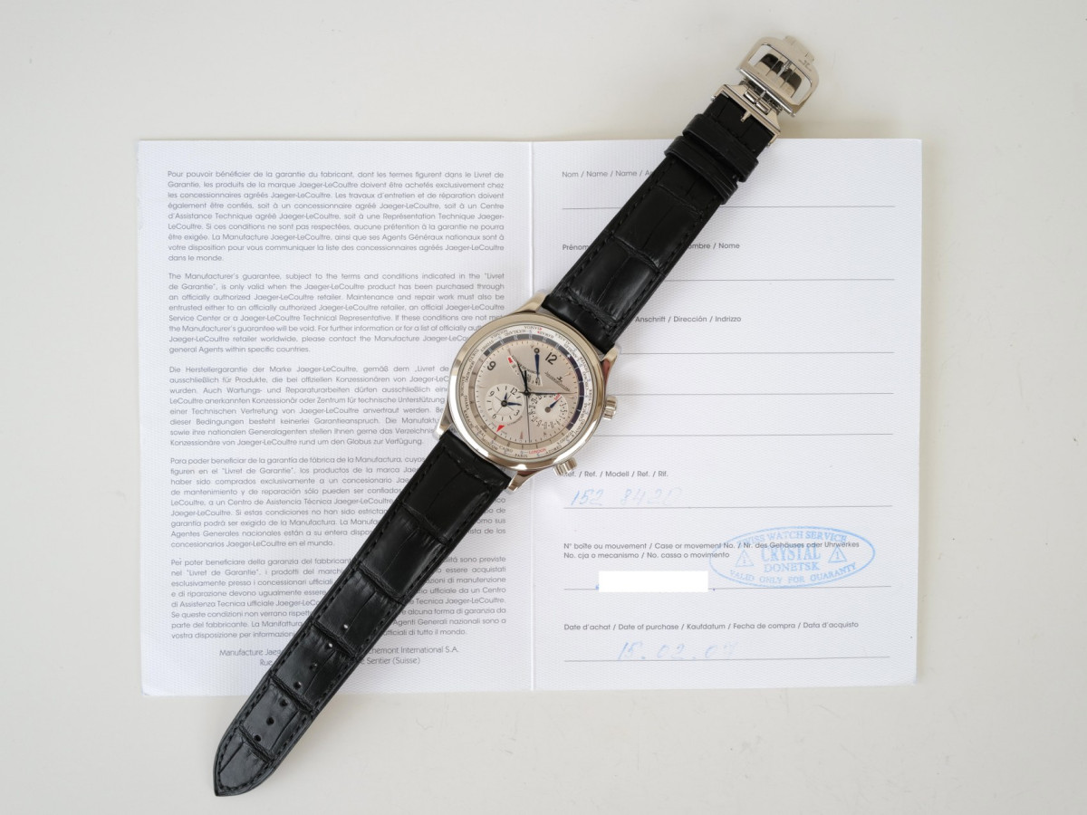 Швейцарський годинник Jaeger-LeCoultre Master World Geographic 41