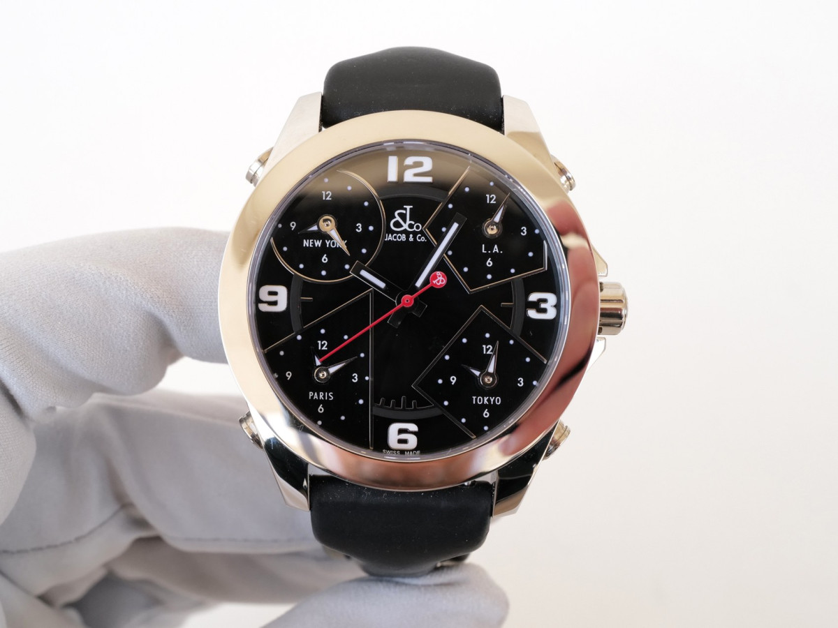 Швейцарские часы Jacob & Co. Five Time Zone 40