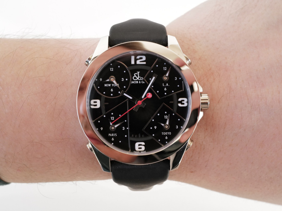 Швейцарские часы Jacob & Co. Five Time Zone 40