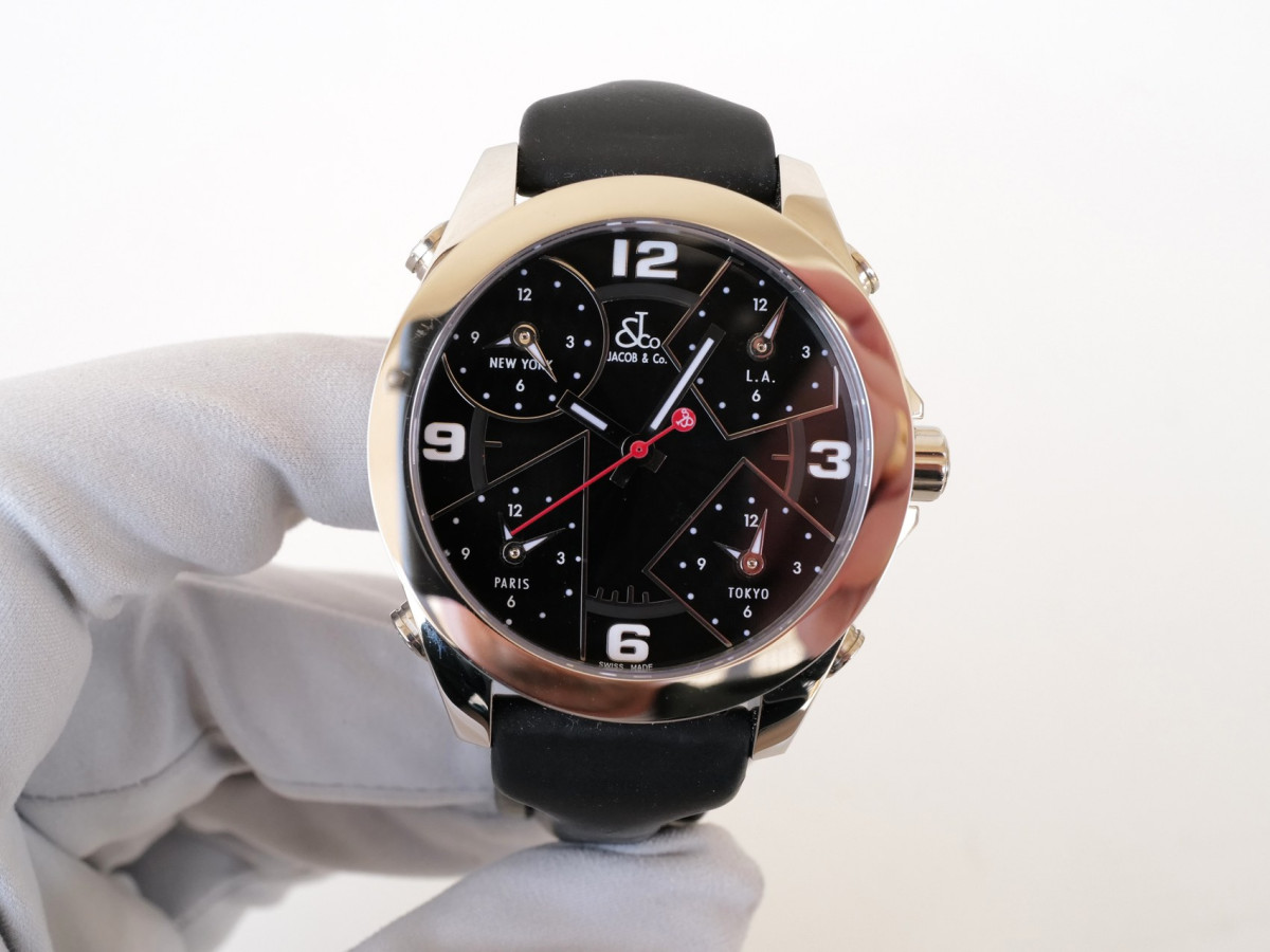 Швейцарские часы Jacob & Co. Five Time Zone 40