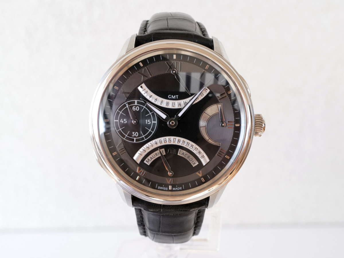 Swiss watch Masterpiece Calendrier Double Retrograde Black 