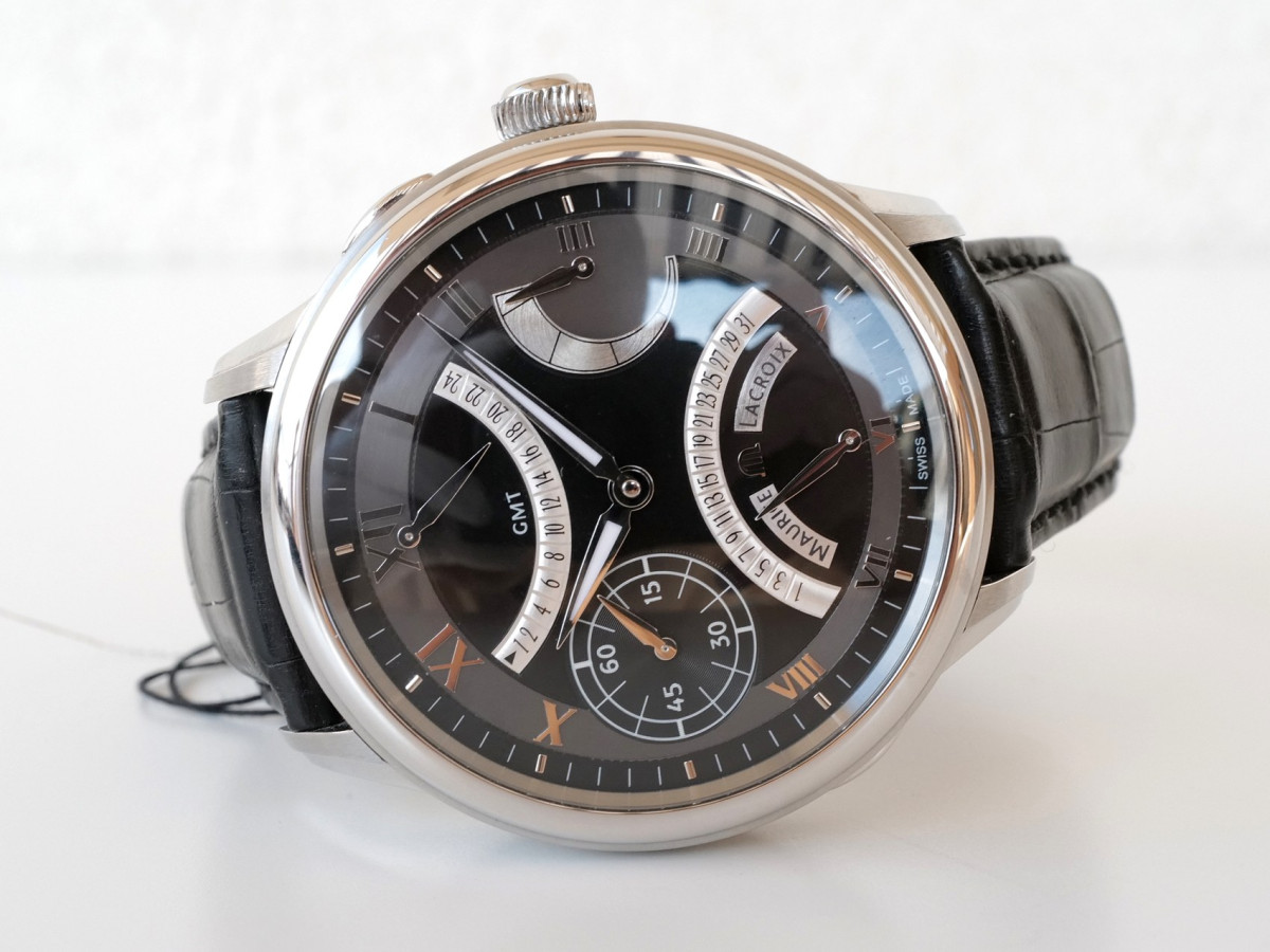 Swiss watch Masterpiece Calendrier Double Retrograde Black 