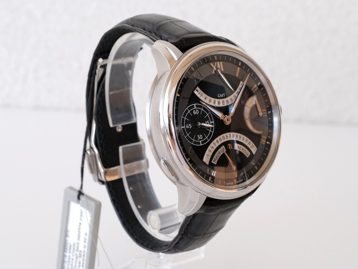Swiss watch Masterpiece Calendrier Double Retrograde Black 