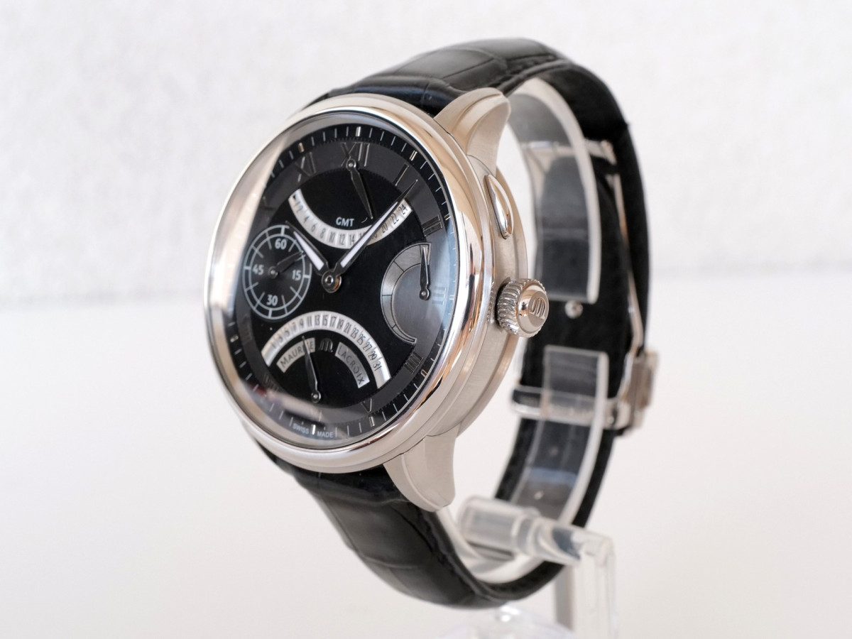 Swiss watch Masterpiece Calendrier Double Retrograde Black 