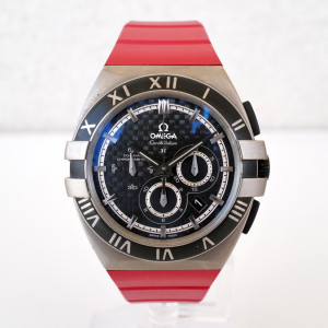 Швейцарський годинник Omega Constellation Double Eagle Co-Axial Titanium Chronograph 41