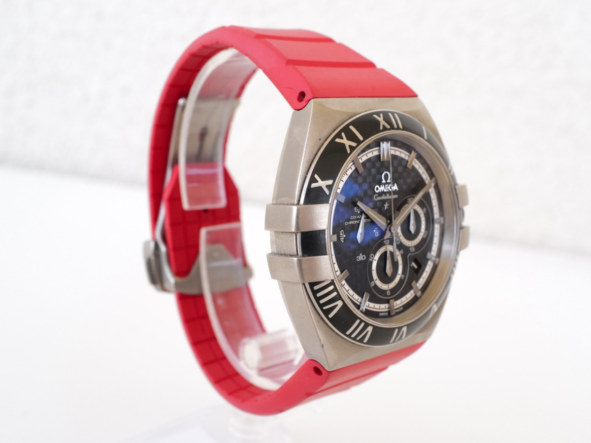 Швейцарський годинник Omega Constellation Double Eagle Co-Axial Titanium Chronograph 41