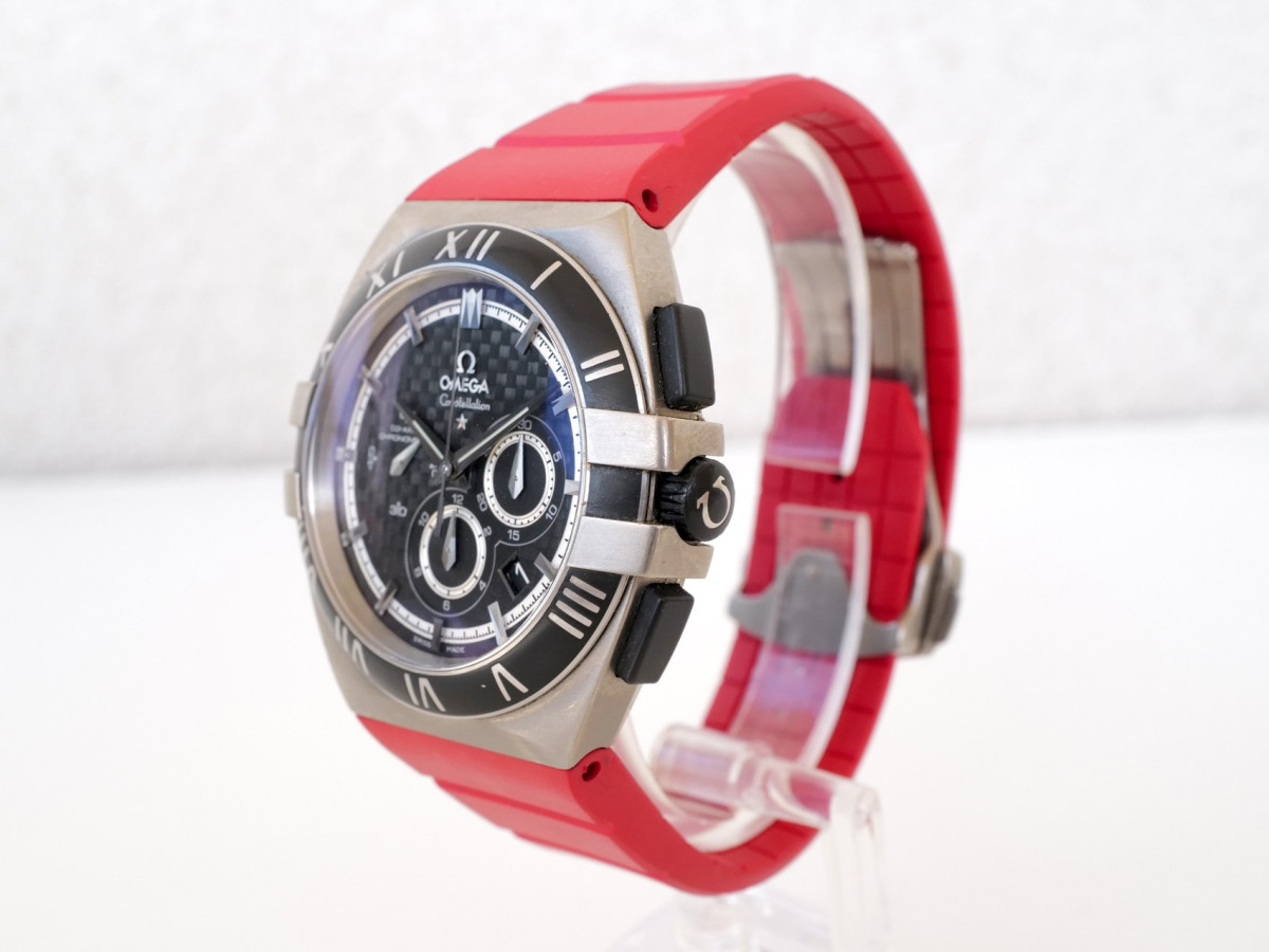 Швейцарський годинник Omega Constellation Double Eagle Co-Axial Titanium Chronograph 41