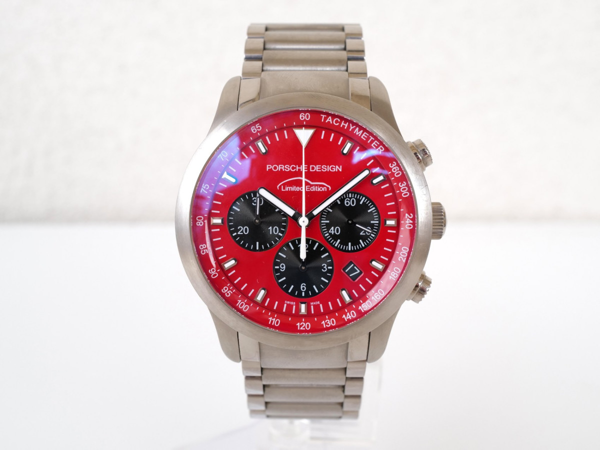 Швейцарские часы Porsche Design Dashboard Titanium Chronograph Limited Edition 42