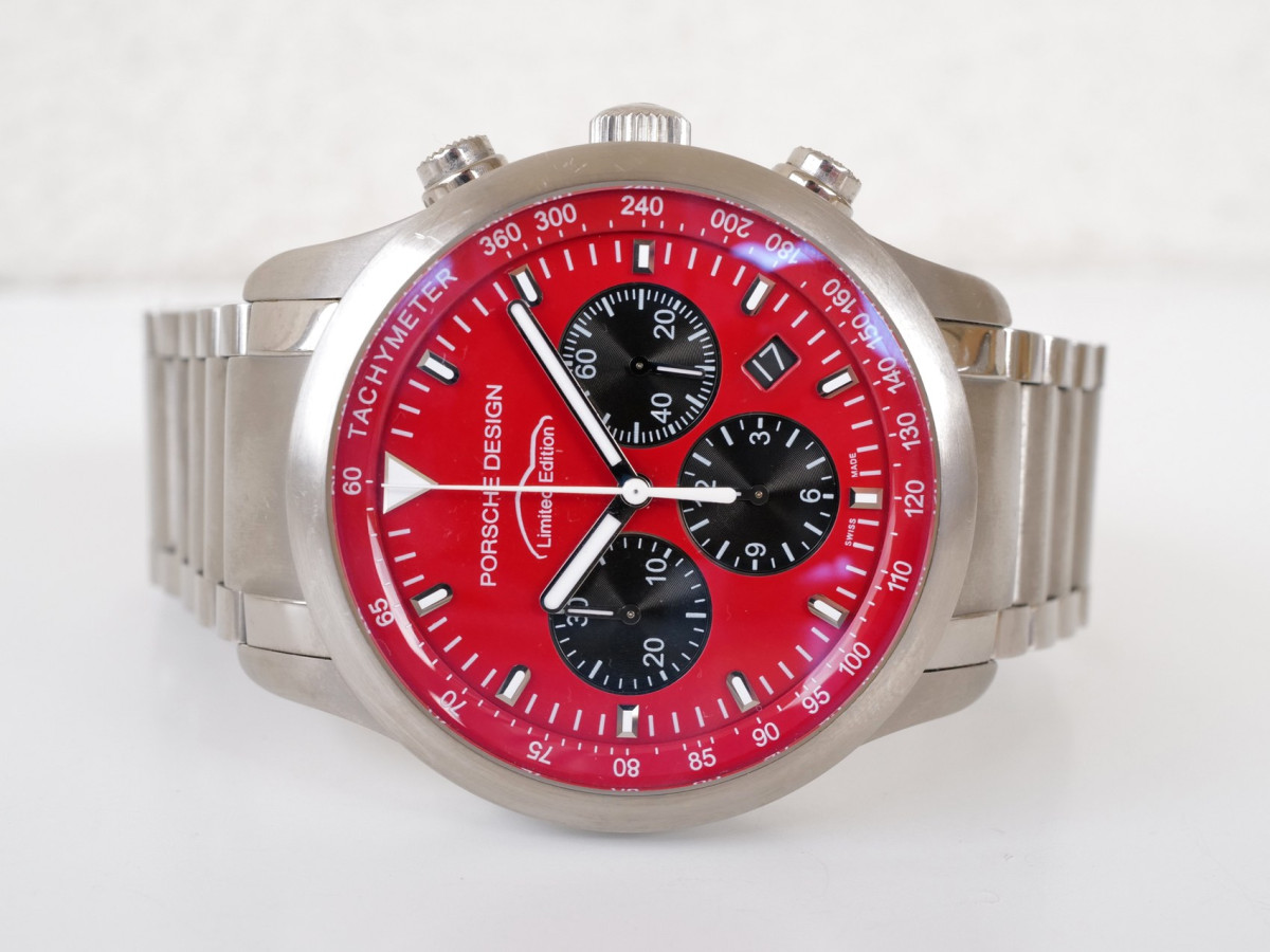Швейцарские часы Porsche Design Dashboard Titanium Chronograph Limited Edition 42