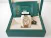 Швейцарський годинник Rolex Datejust 36 Oyster Steel Yellow Gold Diamond Bezel Palm Dial